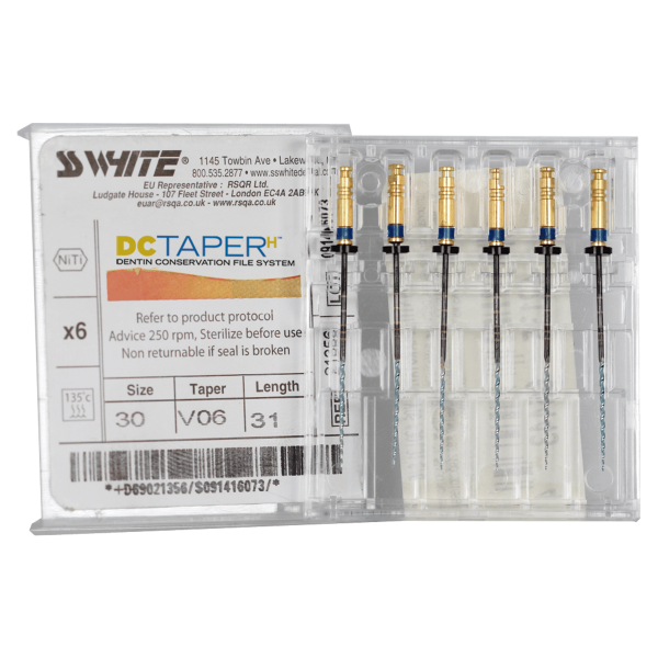 DCTaper 2H NITI LIMA ROTATIVA V06 #30 L31, C/6