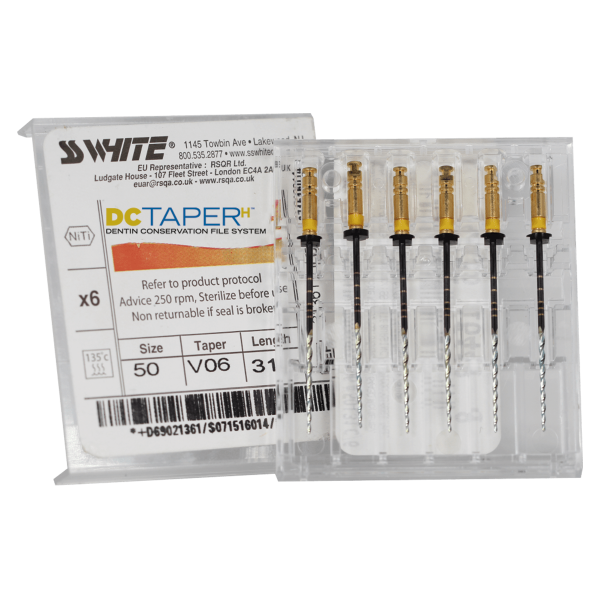 DCTaper 2H NITI LIMA ROTATIVA V06 #50 L31, C/6