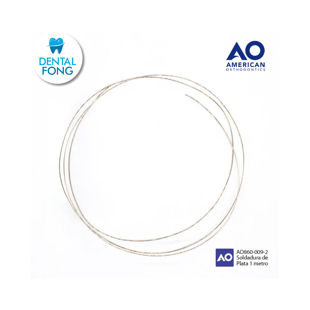 SOLDADURA DE PLATA P/ ORTHODONCIA .025 LIBRE DE CADMIUM