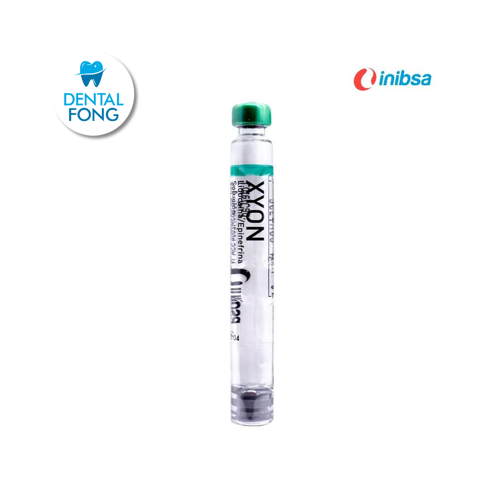 XYON LIDOCAINA EPINEFRINA 2% CARTUCHOS VIDRIO 1.8 ML INIBSA CON 50